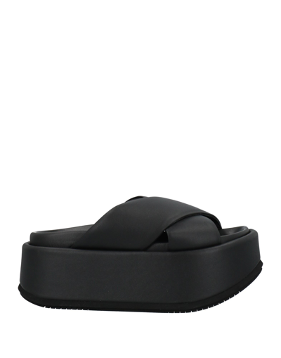 Paloma Barceló Sandals In Black