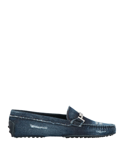 Tod's Loafers In Blue