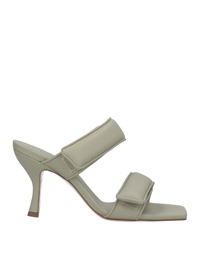 Gia X Pernille Teisbaek Sandals In Sage Green