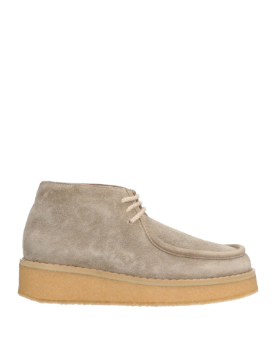 Maison Margiela Ankle Boots In Beige