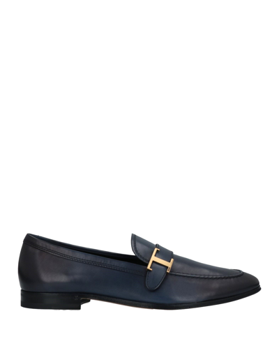 Tod's Loafers In Blue