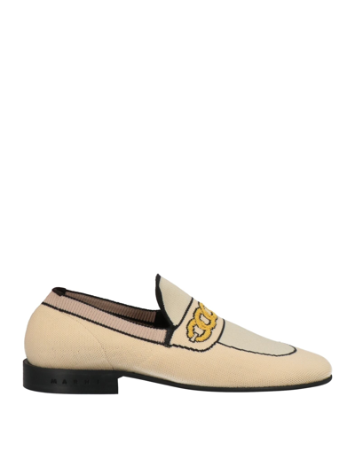 Marni Loafers In Beige