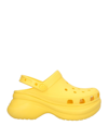 Crocs Mules & Clogs In Yellow