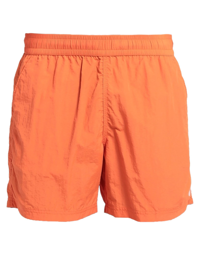 Deus Ex Machina Swim Trunks In Orange