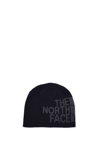 The North Face Reversible Banner Beanie Hat In Black,grey