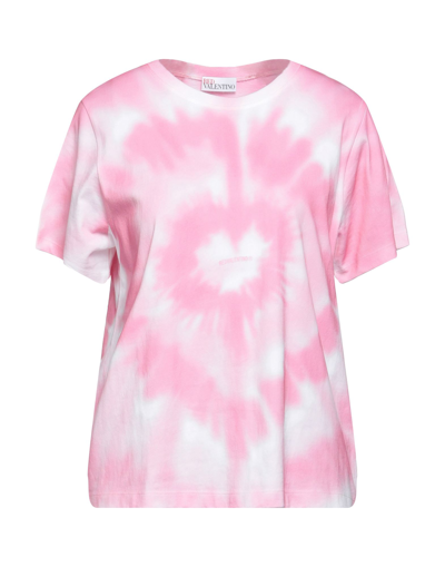 Red Valentino T-shirts In Pink