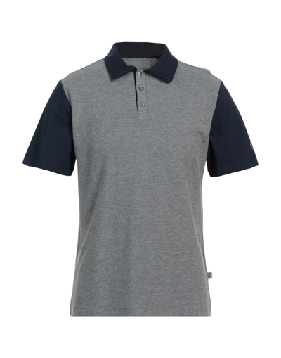 Momo Design Polo Shirts In Grey