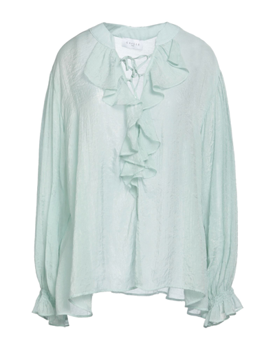 Gaelle Paris Blouses In Light Green