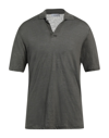 Gran Sasso Polo Shirts In Grey