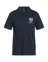 Plein Sport Polo Shirts In Blue