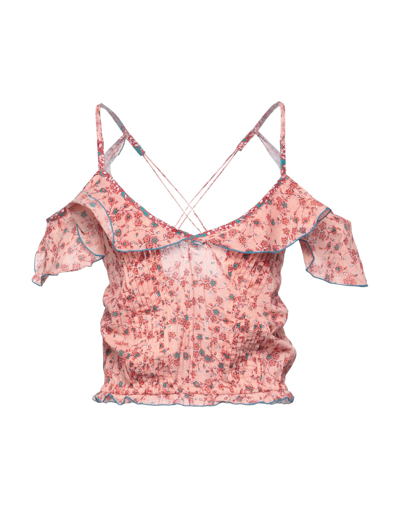 Poupette St Barth Tops In Pink