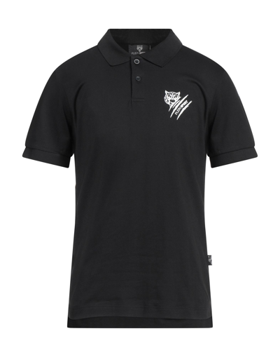 Plein Sport Polo Shirts In Black