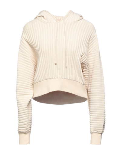 John Elliott Sweatshirts In Beige