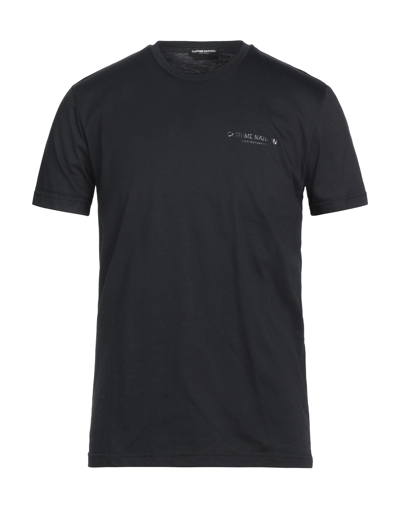 Costume National T-shirts In Black