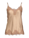 Pink Memories Tops In Beige
