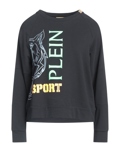 Plein Sport Sweatshirts In Black