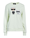 Karl Lagerfeld Sweatshirts In Green