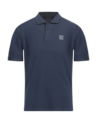 Outhere Man Polo Shirt Midnight Blue Size L Polyamide