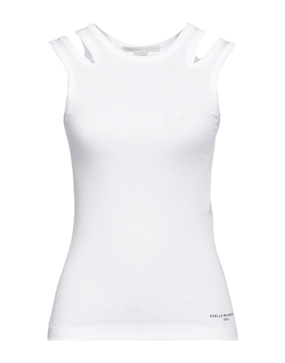 Stella Mccartney Tank Tops In White