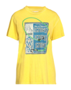 Maison Margiela T-shirts In Yellow
