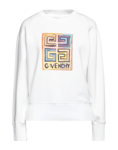 Givenchy Sweatshirts In White