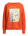 Maison Margiela Sweatshirts In Orange