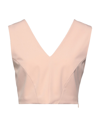 Soallure Tops In Pink