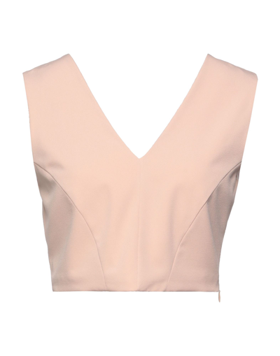 Soallure Tops In Pink