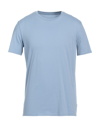 Majestic T-shirts In Sky Blue