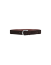ORCIANI ORCIANI MAN BELT DARK BROWN SIZE 42 SOFT LEATHER