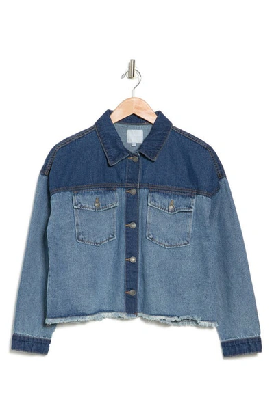 Weekend Los Angeles Kent Denim Jacket In Med Mix Wash