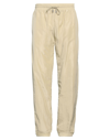 Just Don Man Pants Beige Size L Polyamide In Beige