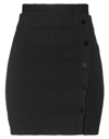 Adamo Andrea Adamo Mini Skirts In Black