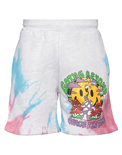 Market Man Shorts & Bermuda Shorts Light Grey Size Xl Cotton