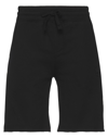 Hydrogen Man Shorts & Bermuda Shorts Black Size L Cotton