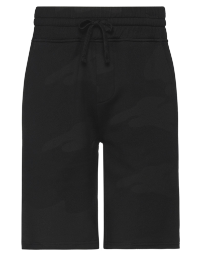 Hydrogen Man Shorts & Bermuda Shorts Black Size M Cotton