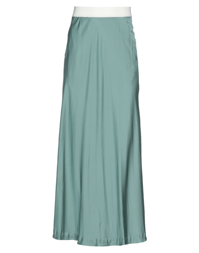 Unlabel Long Skirts In Sage Green