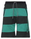 Octopus Man Shorts & Bermuda Shorts Green Size M Cotton In Green