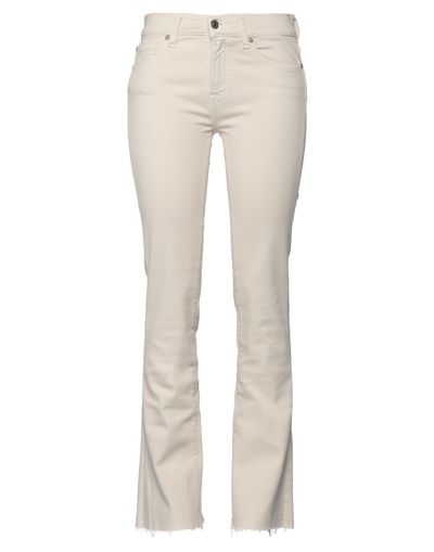 7 For All Mankind Jeans In Beige