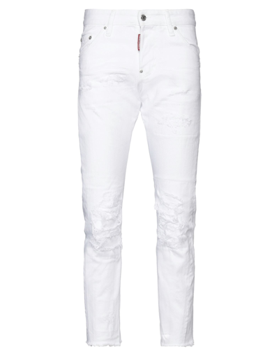Dsquared2 Sexy Chino Pants In White
