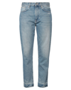 Off-white Woman Denim Pants Blue Size 29 Cotton In Blue