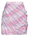 Isabel Marant Étoile Marant Étoile Woman Mini Skirt Pink Size 6 Cotton In Pink