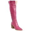 Journee Collection Collection Women's Tru Comfort Foam Extra Wide Calf Therese In Pink