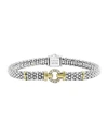 Lagos Enso Diamond Station Bracelet In Silver
