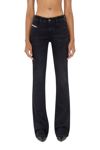 Diesel Bootcut And Flare Jeans In Black