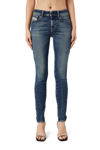 Diesel Super Skinny Jeans In Blue