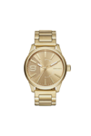 Diesel Men's Rasp Gold-tone Stainless Steel Bracelet Watch 46x53mm Dz1761 In Oro