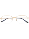 Cartier Square-frame Glasses In Gold