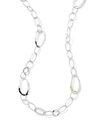 Ippolita Classico Sterling Silver Cherish Chain Necklace In Silver