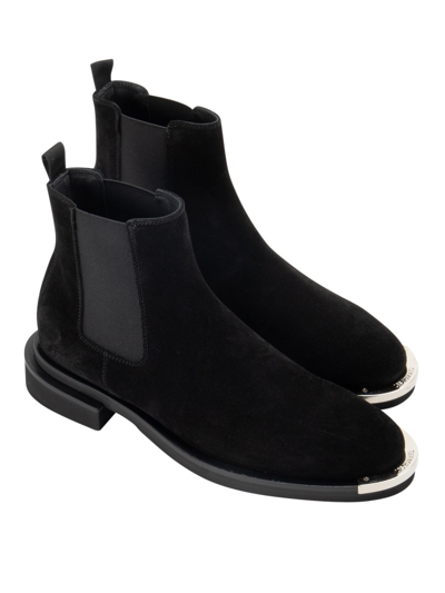 Les Hommes Boots In Black
